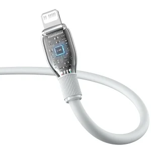 کابل تبدیل USB-C به لایتنینگ بیسوس مدل  Pudding P10355701221  طول 2 متری