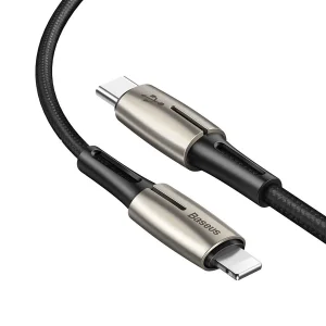 کابل تبدیل USB-C به لایتنینگ باسئوس مدل CATLRD-01 طول 1.3 متر