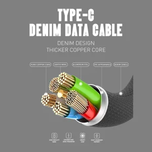 کابل تبدیل USB به USB-C الدینیو مدل LS64 طول 2 متر