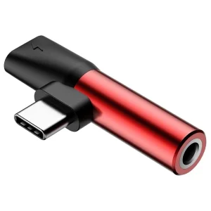 مبدل USB-C به USB-C/AUX باسئوس مدل CATL41