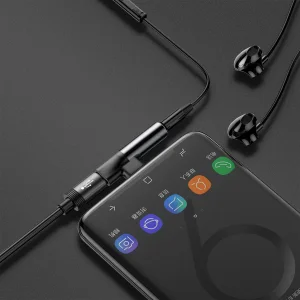 مبدل USB-C به USB-C/AUX باسئوس مدل CATL41