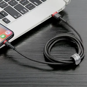 کابل تبدیل USB به لایتنینگ باسئوس مدل CALKLF-C19 Cafule طول 2 متر