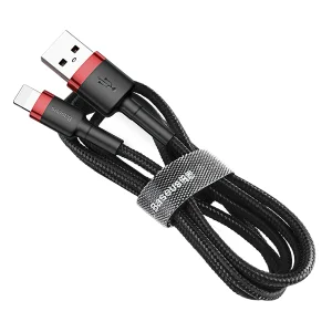 کابل تبدیل USB به لایتنینگ باسئوس مدل CALKLF-C19 Cafule طول 2 متر