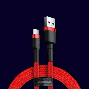 کابل تبدیل USB به USB-C باسئوس مدل CATKLF-U09 Cafule طول 3 متر