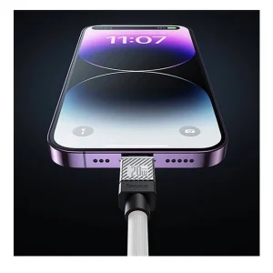 کابل تبدیل USB-C به لایتنینگ بیسوس مدل cakw000002 طول 1 متر