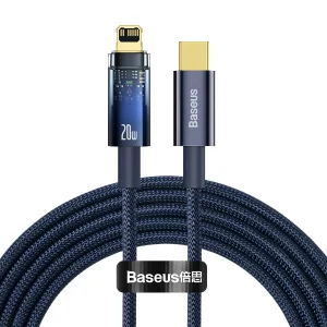 کابل USB-C به لایتنینگ باسئوس مدل CATS0001 طول 2 متر