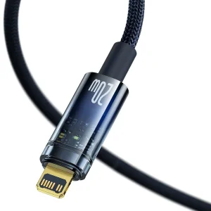 کابل USB-C به لایتنینگ باسئوس مدل CATS0001 طول 2 متر
