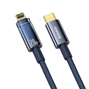 کابل USB-C به لایتنینگ باسئوس مدل CATS0001 طول 2 متر