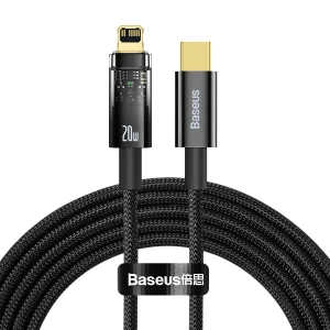 کابل USB-C به لایتنینگ باسئوس مدل CATS0001 طول 2 متر