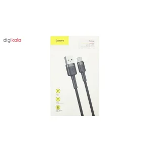 کابل تبدیل USB به USB-C باسئوس مدل Cafule طول 1 متر