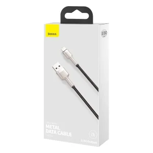 کابل تبدیل USB به لایتنینگ باسئوس مدل CALJK-B01 طول 2 متر