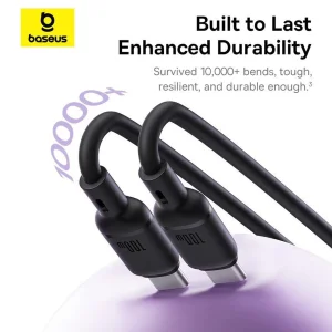 کابل USB-C بیسوس مدل Pudding Series طول 1.5 متر