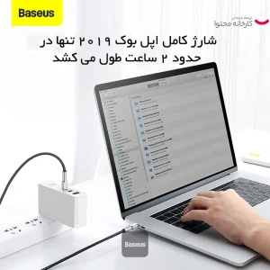 کابل تبدیل USB-C باسئوس مدل CATJK-D01 New Pack طول 1 متر