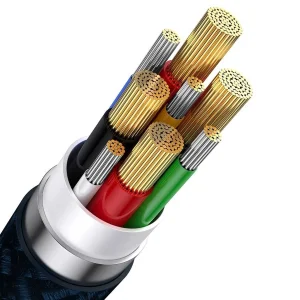 کابل تبدیل USB/USB-C به لایتنینگ/USB-C/micro-USB باسئوس مدل Flash Series 2-100W طول 1.2 متر