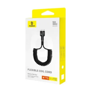 کابل تبدیل USB-C بیسوس مدل Fish-Eye 100W طول 1 متر