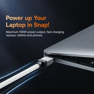 کابل USB-C بیسوس مدل CoolPlay Series 100W طول 2 متر