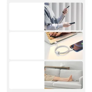 کابل تبدیل USB به لایتنینگ باسئوس مدل CALYS طول 2متر