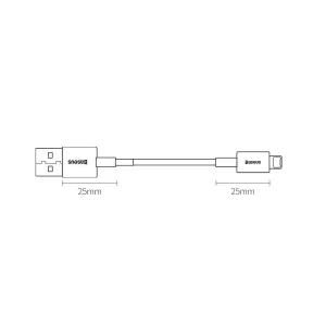 کابل تبدیل USB به لایتنینگ باسئوس مدل CALYS طول 2متر