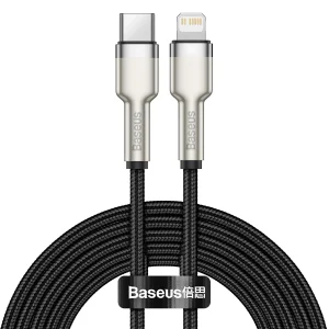 کابل تبدیل USB-C به لایتنینگ باسئوس مدل CATLJK-B0 طول 2 متر