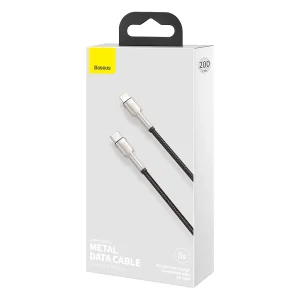 کابل تبدیل USB-C به لایتنینگ باسئوس مدل CATLJK-B0 طول 2 متر