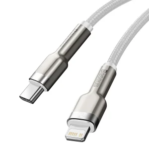 کابل تبدیل USB-C به لایتنینگ باسئوس مدل CATLJK-B0 طول 2 متر