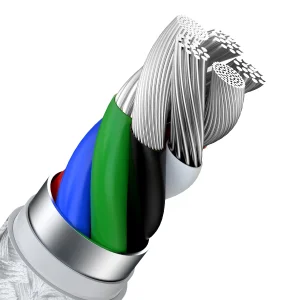 کابل تبدیل USB-C به لایتنینگ باسئوس مدل CATLJK-B0 طول 2 متر