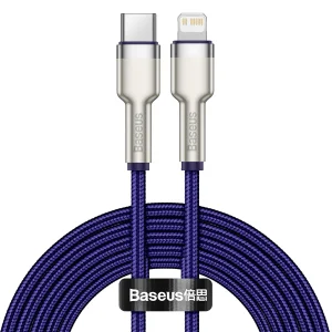 کابل تبدیل USB-C به لایتنینگ باسئوس مدل CATLJK-B0 طول 2 متر