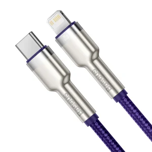 کابل تبدیل USB-C به لایتنینگ باسئوس مدل CATLJK-B0 طول 2 متر