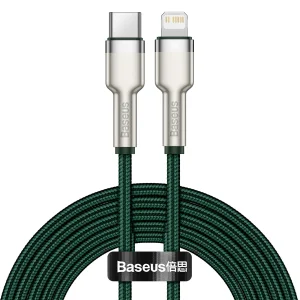 کابل تبدیل USB-C به لایتنینگ باسئوس مدل CATLJK-B0 طول 2 متر