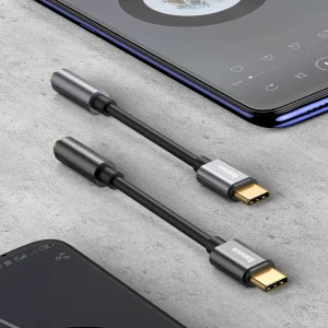 مبدل USB-C به AUX باسئوس مدل CATL54-01