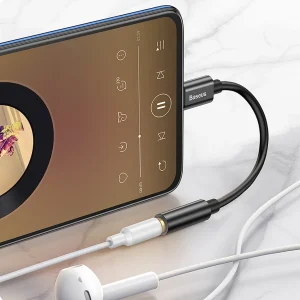 مبدل USB-C به AUX باسئوس مدل CATL54-01