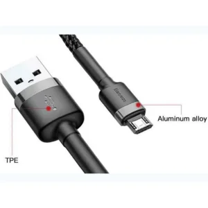کابل تبدیل USB به MicroUSB باسئوس مدل Cafule طول 3 متر