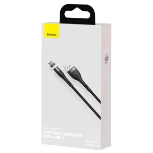 کابل تبدیل USB به microUSB باسئوس مدل CAMXC-KG طول 1 متر