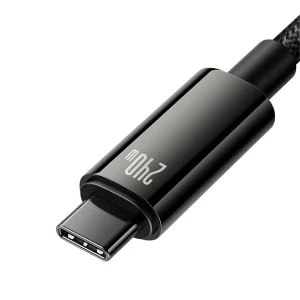 کابل تبدیل USB-C باسئوس مدل (TUNGSTEN GOLD  (240W طول 2 متر