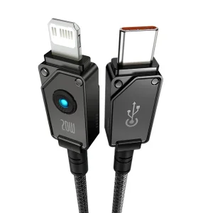 کابل تبدیل USB-C به لایتنینگ بیسوس مدل B-P103 طول 1 متر