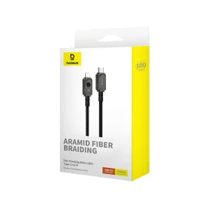 کابل تبدیل USB-C به لایتنینگ بیسوس مدل B-P103 طول 1 متر