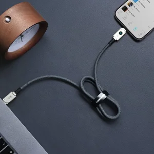 کابل تبدیل USB-C به لایتنینگ بیسوس مدل B-P103 طول 1 متر