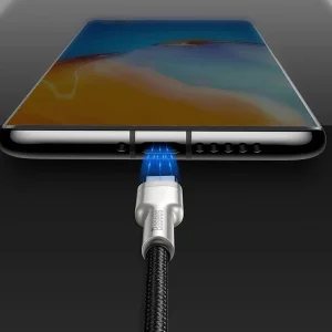 کابل تبدیل USB به USB-C باسئوس مدل CAKF000201 66W طول 2 متر