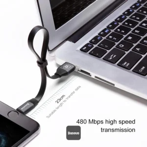 کابل USB به لایتنینگ مدل Nimble طول 0.23 متر