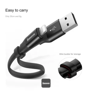 کابل USB به لایتنینگ مدل Nimble طول 0.23 متر
