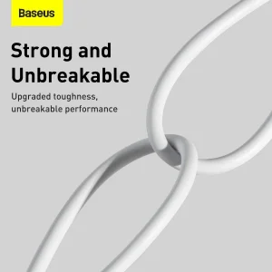 کابل تبدیل USB به لایتنینگ باسئوس مدل CALYS-C02 طول 2 متر