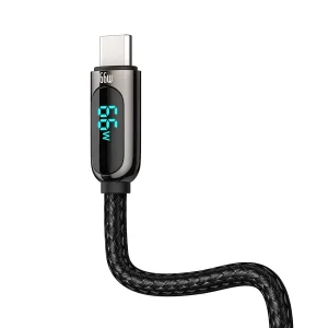 کابل تبدیل USB به USB-C باسئوس مدل Digital Display 66w طول 1 متر