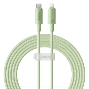 کابل تبدیل USB-C به لایتنینگ بیسوس مدل Habitat Series 20W PD طول 2 متر