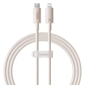 کابل تبدیل USB-C به لایتنینگ بیسوس مدل Habitat Series 20W PD طول 2 متر