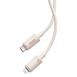 کابل تبدیل USB-C به لایتنینگ بیسوس مدل Habitat Series 20W PD طول 2 متر