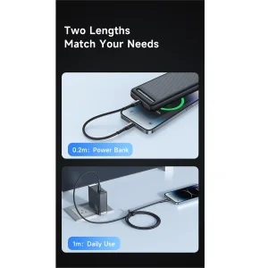 کابل تبدیل USB-C به لایتنینگ  مک دودو مدل C563O طول 0.2 متر