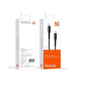 کابل تبدیل USB-C به لایتنینگ  مک دودو مدل C563O طول 0.2 متر