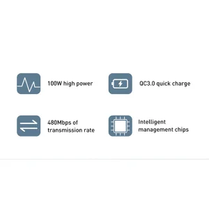 کابل USB-C بیسوس مدل CATKLF-AL طول 2 متر
