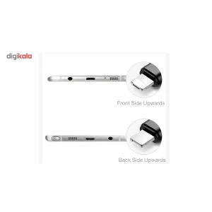 کابل تبدیل USB به microUSB و لایتنینگ باسئوس به طول 0.23 متر