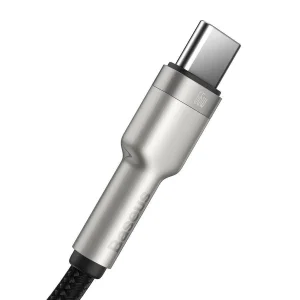 کابل تبدیل USB به USB-C باسئوس مدل Metal Data cable 66W  طول 2 متر